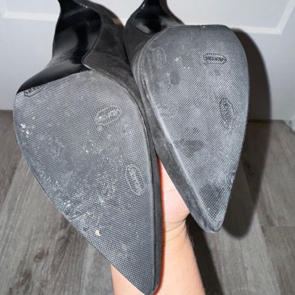 STUART WEITZMAN suede pointed toe heels - Picture 5 of 8
